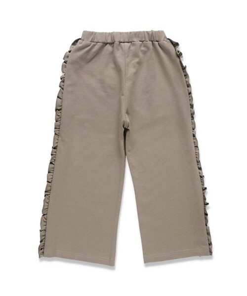 BRANSHES（ブランシェス）の「サイドフリルパンツ（その他パンツ・キッズ・アイボリー/ブラウン・90/150/140/80/130/100/110/120）」の9枚目の写真