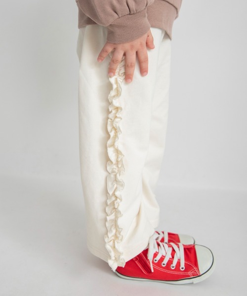 BRANSHES（ブランシェス）の「サイドフリルパンツ（その他パンツ・キッズ・アイボリー/ブラウン・90/150/140/80/130/100/110/120）」の13枚目の写真