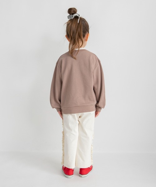 BRANSHES（ブランシェス）の「サイドフリルパンツ（その他パンツ・キッズ・アイボリー/ブラウン・90/150/140/80/130/100/110/120）」の11枚目の写真
