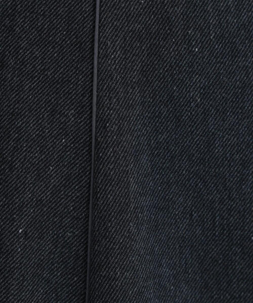 NATURAL BEAUTY BASIC（ナチュラルビューティーベーシック）の「◇ニュアンスＶネックジャンスカ（ジャンパースカート・レディース・チャコールグレー/ブラウン・SMALL/MEDIUM/P/S）」の8枚目の写真