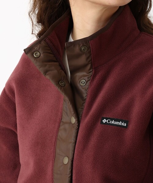 Columbia(コロンビア)の「きれいめカジュアル Columbia/ウィメンズ クリスタルベンド ハーフスナップ フリース ドロップショルダー/コロンビア(その他トップス・レディース・レッド/グリーン/ホワイト・XL/L/M/S)」の18枚目の写真