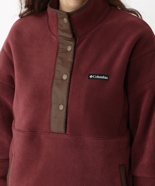 Columbia(コロンビア)の「きれいめカジュアル Columbia/ウィメンズ クリスタルベンド ハーフスナップ フリース ドロップショルダー/コロンビア(その他トップス・レディース・レッド/グリーン/ホワイト・XL/L/M/S)」の21枚目の写真