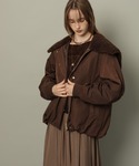 CADUNE（カデュネ）の「チュールラッフル付ロングトレンチコート