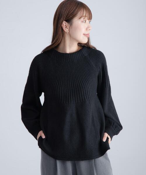 セシリーバンセン　バックリボンニット WEB限定』バックリボンもちもちニット（ニット/セーター）｜URBAN