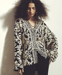 ROSE BUD | (mag.byc)EMBROIDERY MESH SHIRT(シャツ/ブラウス)