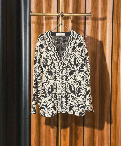 ROSE BUD（ローズバッド）の「(mag.byc)EMBROIDERY MESH SHIRT（シャツ
