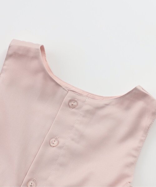 Seraph（セラフ）の「【ジュニア対応】リボン付きバルーンジャンスカ（ジャンパースカート・キッズ・ブラック/ピンク・80/90/100/110/120/130/140）」の11枚目の写真