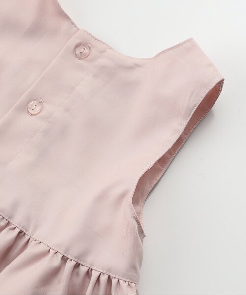 Seraph（セラフ）の「【ジュニア対応】リボン付きバルーンジャンスカ（ジャンパースカート・キッズ・ブラック/ピンク・80/90/100/110/120/130/140）」の8枚目の写真