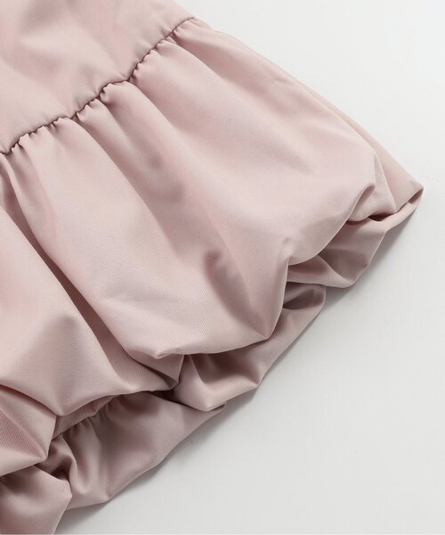 Seraph（セラフ）の「【ジュニア対応】リボン付きバルーンジャンスカ（ジャンパースカート・キッズ・ブラック/ピンク・80/90/100/110/120/130/140）」の5枚目の写真