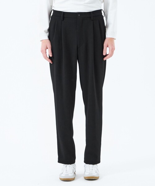 MACKINTOSH PHILOSOPHY（ﾏｯｷﾝﾄｯｼｭ ﾌｨﾛｿﾌｨｰ）の「トロッター トラウザーズ#001（ナンバーワン）ダブルクロスツイル（その他パンツ・メンズ・ブラック・42/40/38）」の3枚目の写真