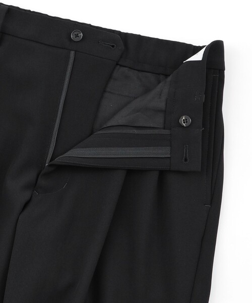 MACKINTOSH PHILOSOPHY（ﾏｯｷﾝﾄｯｼｭ ﾌｨﾛｿﾌｨｰ）の「トロッター トラウザーズ#001（ナンバーワン）ダブルクロスツイル（その他パンツ・メンズ・ブラック・42/40/38）」の7枚目の写真