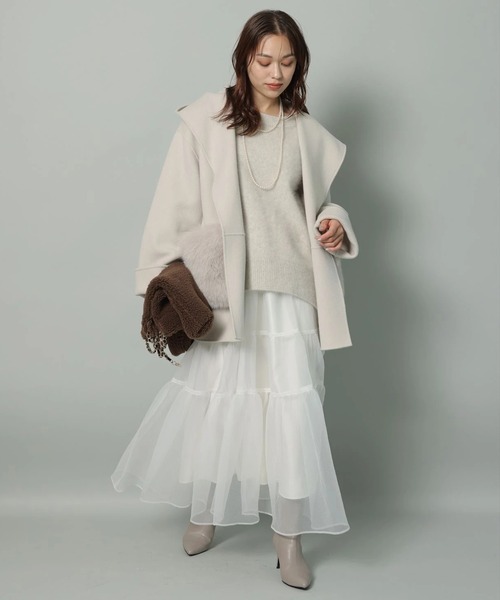 Arpege story（アルページュストーリー）の「ファー付きフード