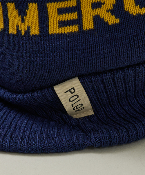 POLeR（ポーラー）の「【POLER / ポーラー】BRIM BEANIE / ブリム ビーニー/ユニセックス（ニットキャップ/ビーニー・メンズ・カーキ/ブラック/ネイビー・フリー）」の12枚目の写真