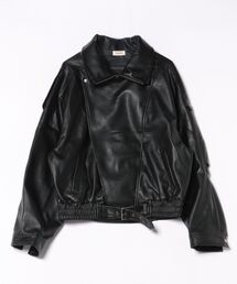 Chikashitsu +(`JVcvX)́yChikashitsu{zhigh neck coating bomber jacket / y`JVcvXznClbNR[eBO{o[WPbg(u])