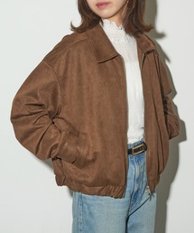 MAISON BREEZE reveur（メゾンブリーズレヴール）の「【MAISON BREEZE reveur】フェイクスウェードWジップブルゾン XNN（ブルゾン）」