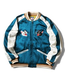 HOUSTON｜ヒューストンのスカジャン（ブルー・ネイビー/青色系）通販