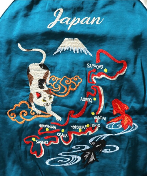 HOUSTON スカジャン(CAT)（スカジャン）｜HOUSTON（ヒューストン）の