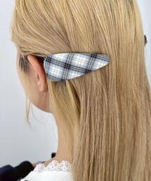 WEGO | WEGO/【2点セット】チェックトライアングルピン(ヘアピン)