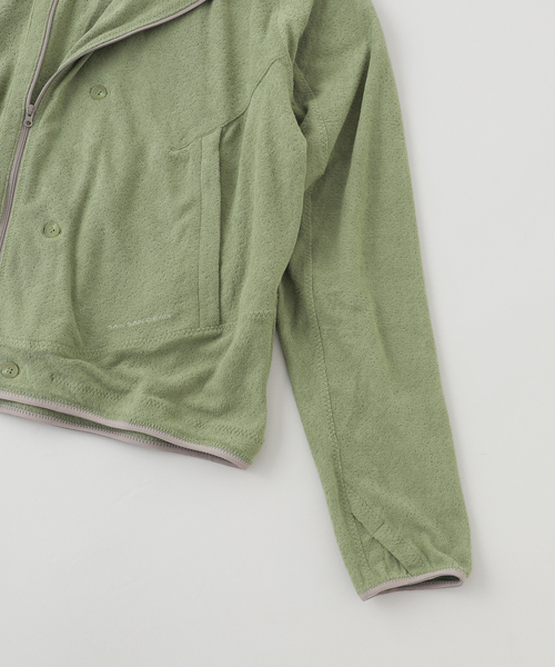 SAN SAN GEAR / サンサンギア BUTTON FLEECE JACKET（ブルゾン）｜SAN