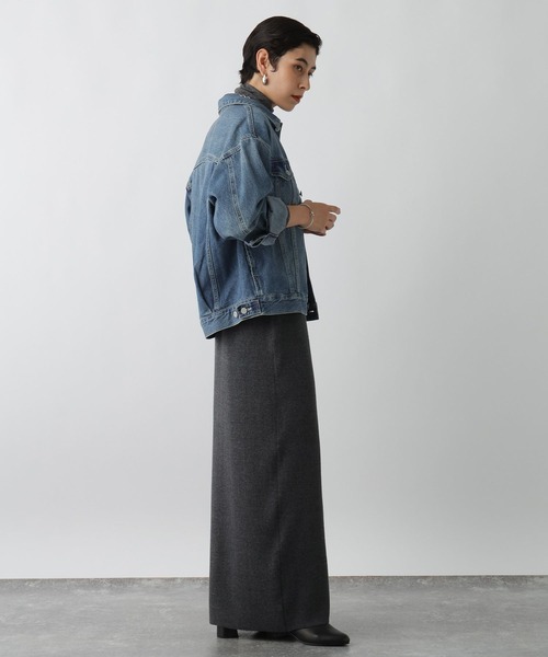 studio CLIP(スタディオクリップ)の「《ウタオ》デニムジャケット(デニムジャケット・レディース・ブルー・FREE)」の10枚目の写真