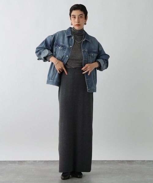 studio CLIP(スタディオクリップ)の「《ウタオ》デニムジャケット(デニムジャケット・レディース・ブルー・FREE)」の11枚目の写真