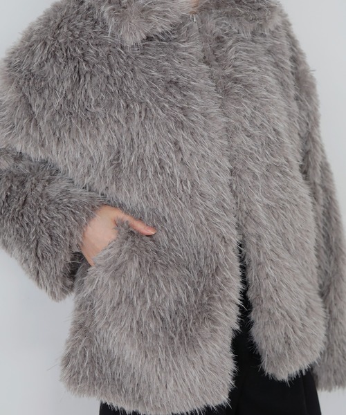 THINK FUR ファースタンドブルゾン THINK FUR - シンクファー | エコファーコート・アウター 正規通販 Sir