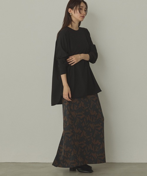 hunch(ハンチ)の「ストレッチジョーゼット 万能ブラウス(シャツ/ブラウス・レディース・オフホワイト/クリーム/ブラック・FREE)」の22枚目の写真