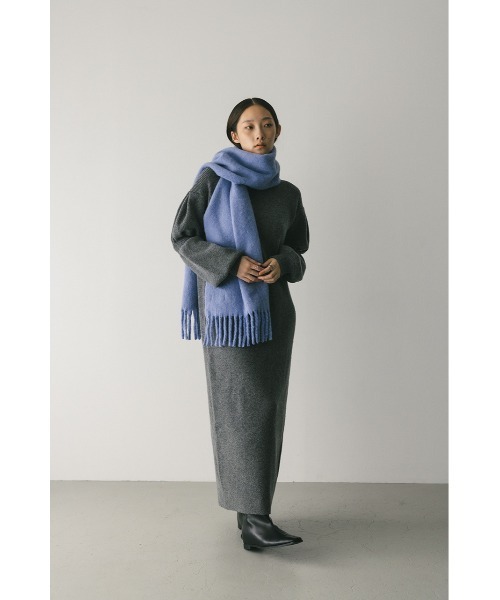 STYLEMIXER(スタイルミキサー)の「キャンディースリーブニットワンピース(ワンピース・レディース・グレー/ベージュ・SMALL/MEDIUM)」の4枚目の写真