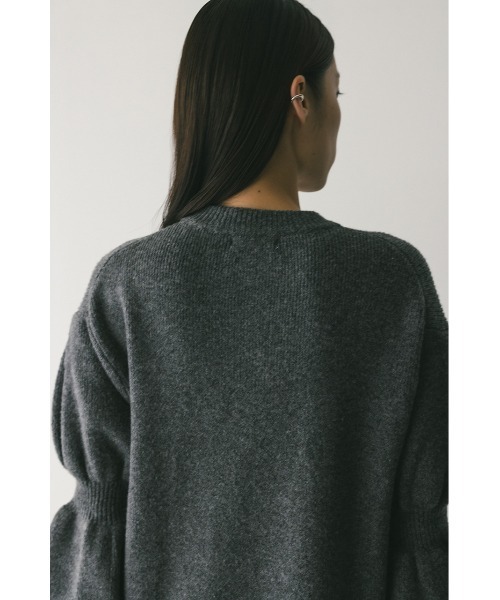 STYLEMIXER(スタイルミキサー)の「キャンディースリーブニットワンピース(ワンピース・レディース・グレー/ベージュ・SMALL/MEDIUM)」の11枚目の写真