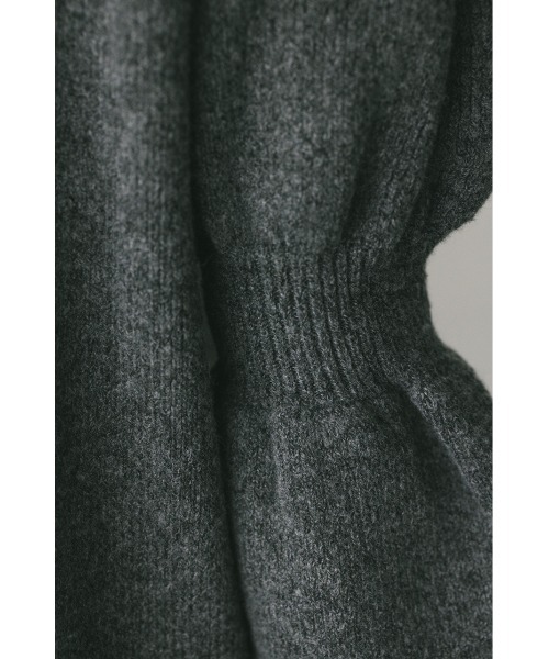 STYLEMIXER(スタイルミキサー)の「キャンディースリーブニットワンピース(ワンピース・レディース・グレー/ベージュ・SMALL/MEDIUM)」の13枚目の写真