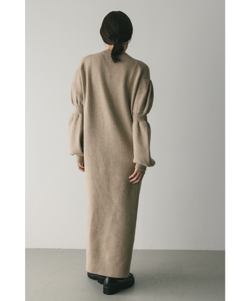 STYLEMIXER(スタイルミキサー)の「キャンディースリーブニットワンピース(ワンピース・レディース・グレー/ベージュ・SMALL/MEDIUM)」の16枚目の写真