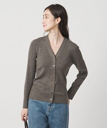 UNITED ARROWS | 18G ウール リブ カーディガン(カーディガン/ボレロ)