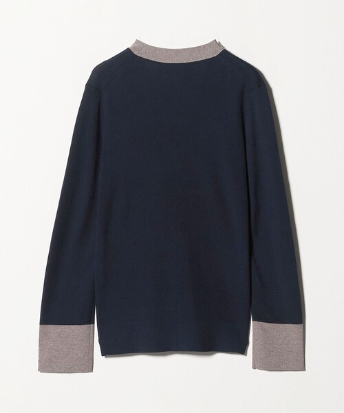 UNITED ARROWS（ユナイテッドアローズ）の「18G ウール リブ カーディガン（カーディガン/ボレロ・レディース・モカ/ネイビー/ダークグレー・FREE）」の14枚目の写真