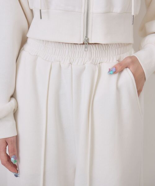 ems excite(エムズエキサイト)の「裏起毛パーカーSETUP(パーカー・レディース・ダークグレー/ピンク/ナチュラル・FREE)」の5枚目の写真