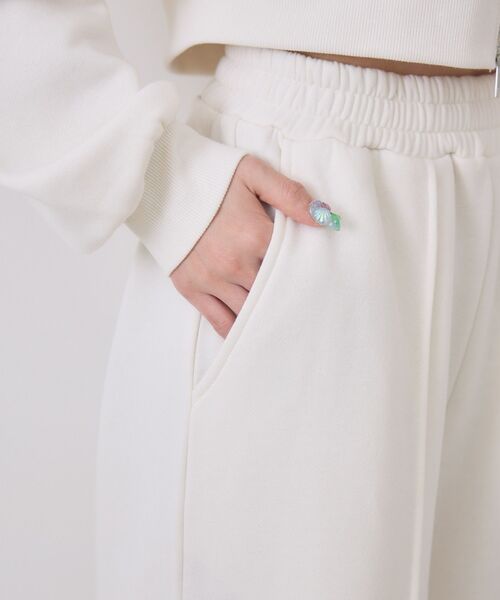 ems excite(エムズエキサイト)の「裏起毛パーカーSETUP(パーカー・レディース・ダークグレー/ピンク/ナチュラル・FREE)」の6枚目の写真