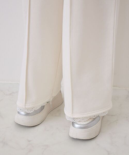 ems excite(エムズエキサイト)の「裏起毛パーカーSETUP(パーカー・レディース・ダークグレー/ピンク/ナチュラル・FREE)」の8枚目の写真