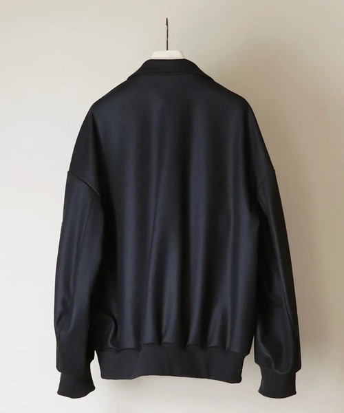 ETHOSENS（エトセンス）の「【ETHOSENS/エトセンス】TailLored blouson（ブルゾン・メンズ・ブラック・1/2）」の3枚目の写真