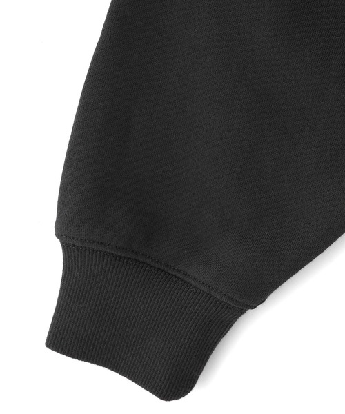 MILKFED.（ミルクフェド）の「RHINESTONE LOGO SHORT ZIP UP HOODIE（パーカー・レディース・オフホワイト/チャコール/ピンク・L/M）」の15枚目の写真