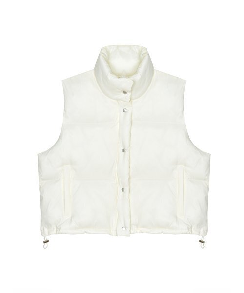 NICK&NICOLE（ニックアンドニコール）の「NICOLE SIGNATURE PADDING VEST_CREAM（ベスト・レディース・その他・FREE）」の5枚目の写真