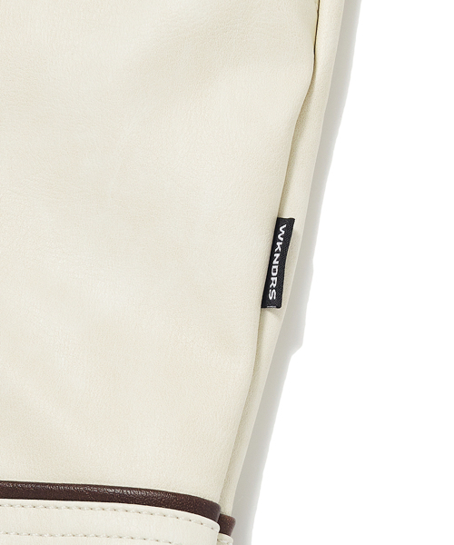 WKNDRS(ウィーキャンドース)の「WASHED LEATHER JK (IVORY)(ライダースジャケット・レディース・その他・MEDIUM/LARGE/X-LARGE)」の6枚目の写真