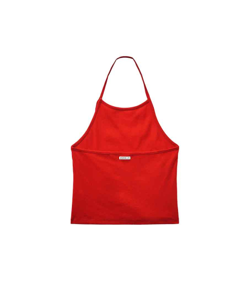 RENSE（レンセ）の「Button Halter Lay-up Sleeveless Red（Tシャツ/カットソー・レディース・その他・OS）」の5枚目の写真