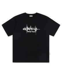 ESCAPEFROM（エスケープフロム）の「Escape Voice Print Overfit Short Sleeve T-Shirt Black（Tシャツ/カットソー）」