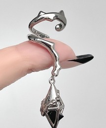 MASHIRO（マシロ）の「イバラモチーフドロップスターダストシングルイヤーカフ ユニセックス（MA/EK420）（イヤーカフ）」