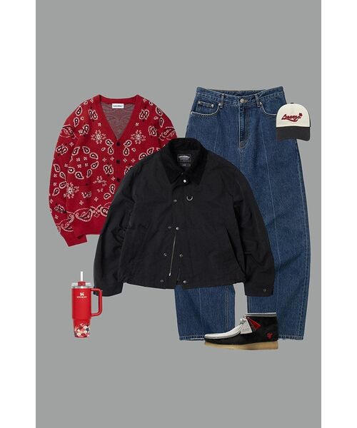 FRIZMWORKS(フリズムワークス)の「HERITAGE HUNTING JACKET 002 _ BLACK(ミリタリージャケット・レディース・その他・MEDIUM/LARGE/X-LARGE/SMALL)」の17枚目の写真