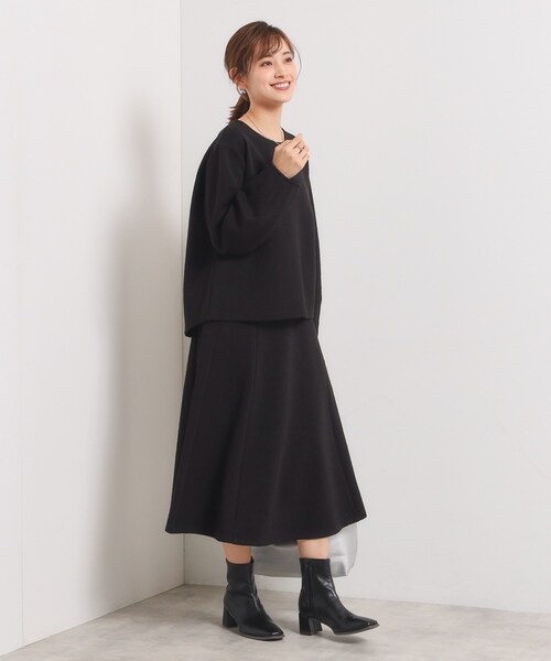 ITS'DEMO（イッツデモ）の「【洗濯機OK／セットアップ可】花柄ジャカードトップス（Tシャツ/カットソー・レディース・パープル系/グリーン系/ブラック/アイボリー・00）」の10枚目の写真