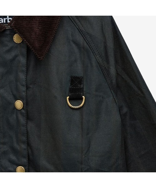 Kinetics（キネティクス）の「Barbour Spey Dundee Wax Jacket（バブアー スペイ ダンディ ワックス ジャケット）（ブルゾン・レディース・グリーン系・MEDIUM/LARGE）」の6枚目の写真