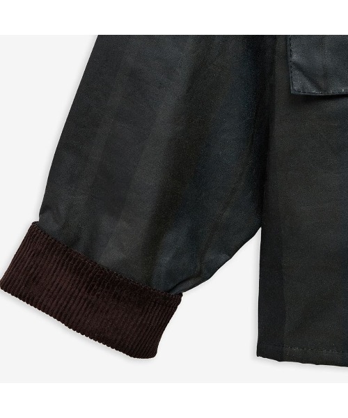 Kinetics（キネティクス）の「Barbour Spey Dundee Wax Jacket（バブアー スペイ ダンディ ワックス ジャケット）（ブルゾン・レディース・グリーン系・MEDIUM/LARGE）」の8枚目の写真