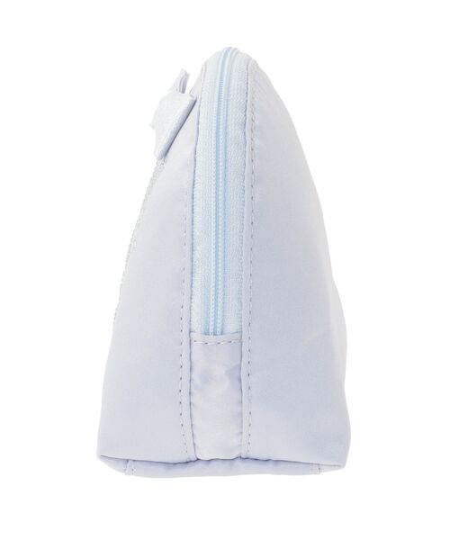 Maison de FLEUR（メゾンドフルール）の「シャイニーリボンラウンドポーチ（ポーチ・レディース・ブラック/ブルー/ボルドー/ピンク・FREE）」の9枚目の写真