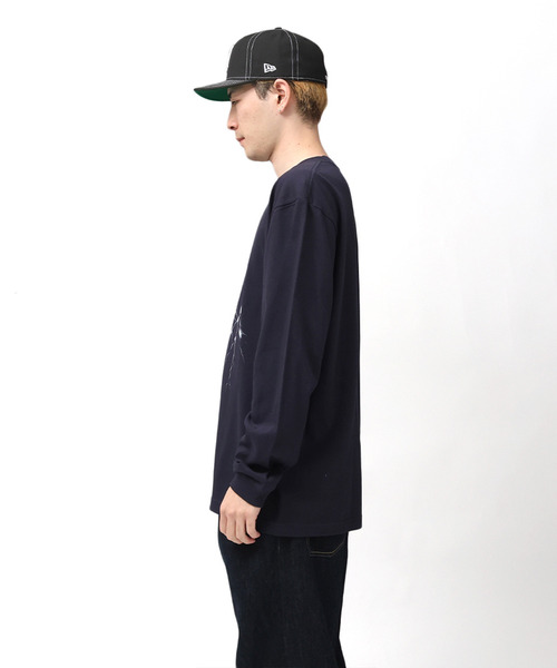 MFC STORE（エムエフシーストア）の「MFC STORE THUNDER L/S TEE（Tシャツ/カットソー・メンズ・チャコール/ネイビー・M/L/XL/S）」の16枚目の写真