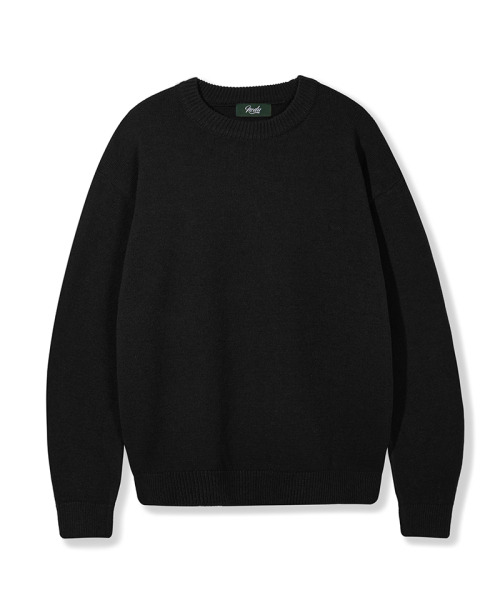 NODU（ノードユー）の「メイプル ベーシック ラウンド ニット[ブラック]（ニット/セーター・メンズ・その他・LARGE/MEDIUM）」の2枚目の写真
